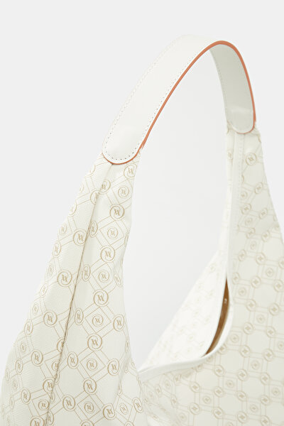 BEIGE MONOGRAM BAG 4
