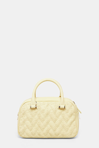 SARI MONOGRAM DERİ ÇANTA 4