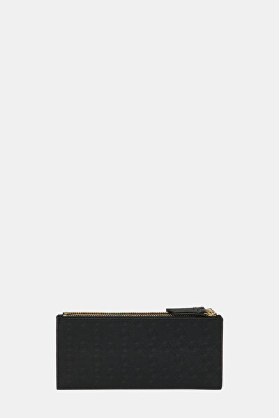 BLACK MONOGRAM WALLET 3