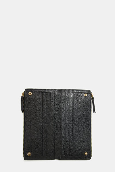 BLACK MONOGRAM WALLET 4