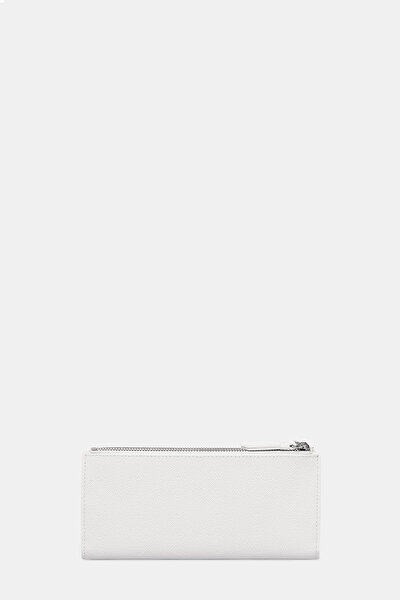 WHITE MONOGRAM WALLET 3