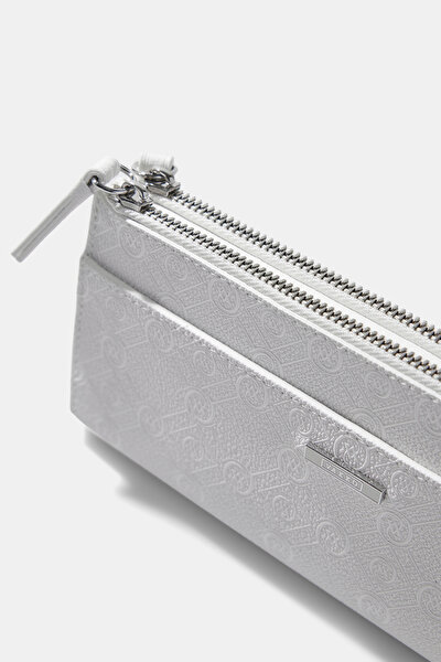 WHITE MONOGRAM WALLET 5