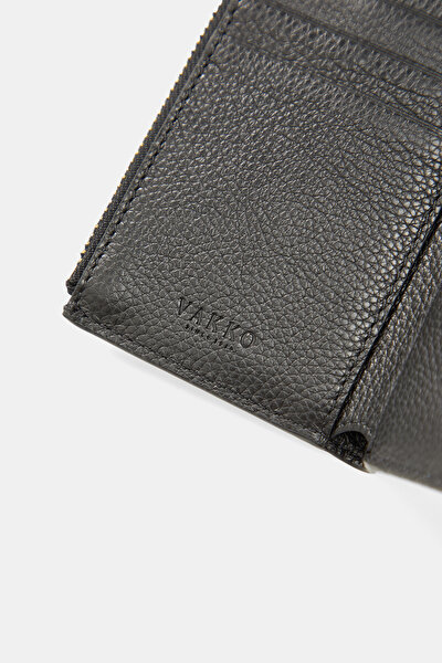 BLACK MONOGRAM WALLET 4