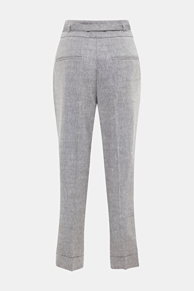 GRİ DAR PAÇA PANTOLON 5