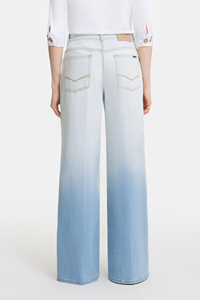 MAVİ DEGRADE BOL JEAN PANTOLON 4