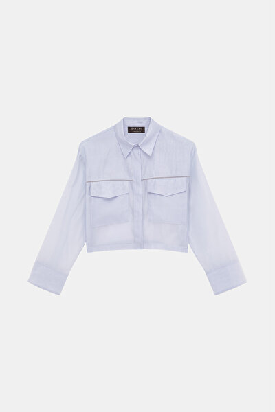BLUE LONG SLEEVE SHIRT 4