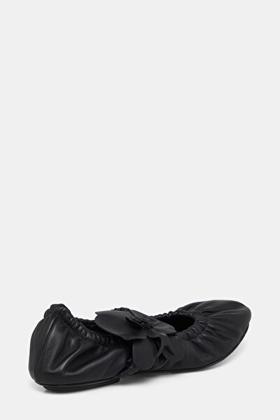 BLACK FLAT SHOES 3