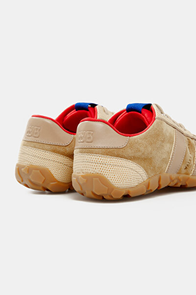 LIGHT BROWN LEATHER SHOES 4