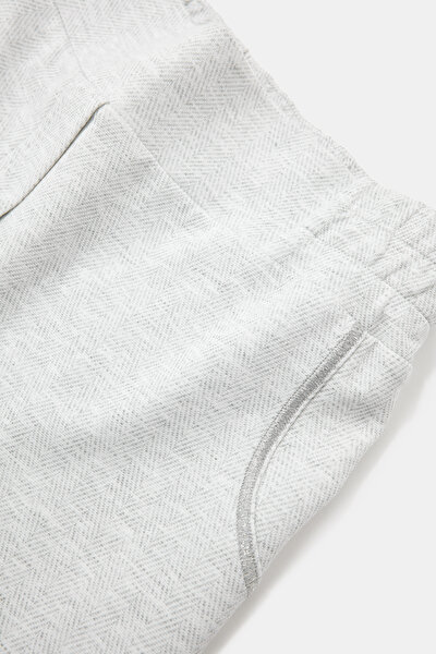 WHITE WIDE LEG SPORTS TROUSERS 3