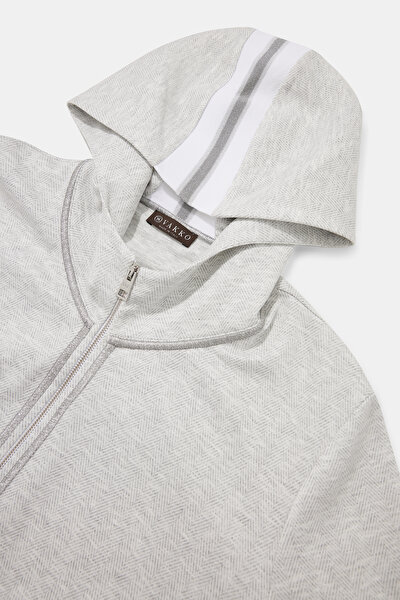 WHITE HOODIE SWEATSHIRT 3