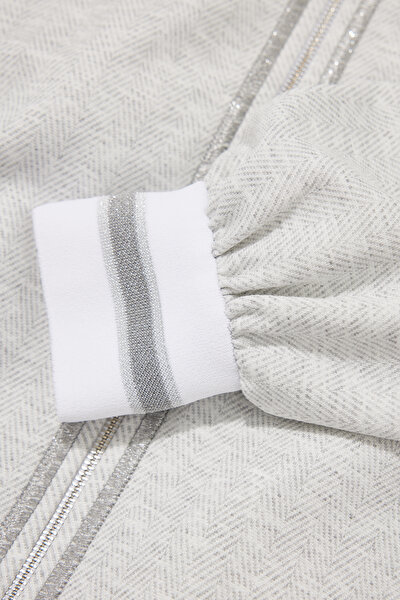 WHITE HOODIE SWEATSHIRT 4