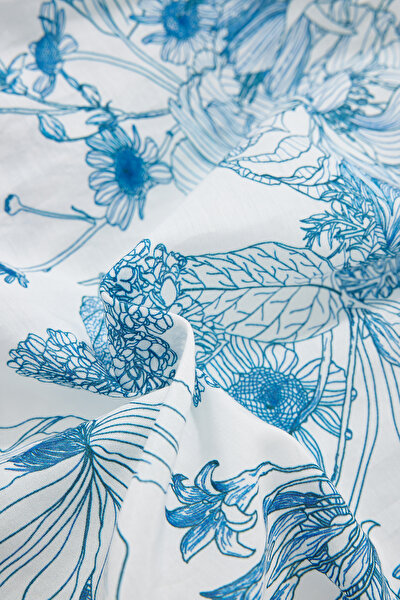 BLUE SHORT SLEEVE DRESS 10