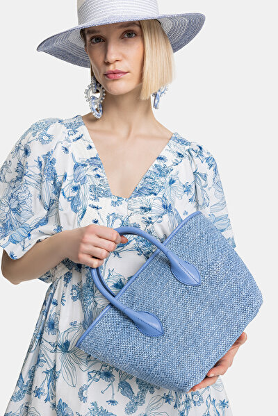 BLUE SHORT SLEEVE DRESS 5