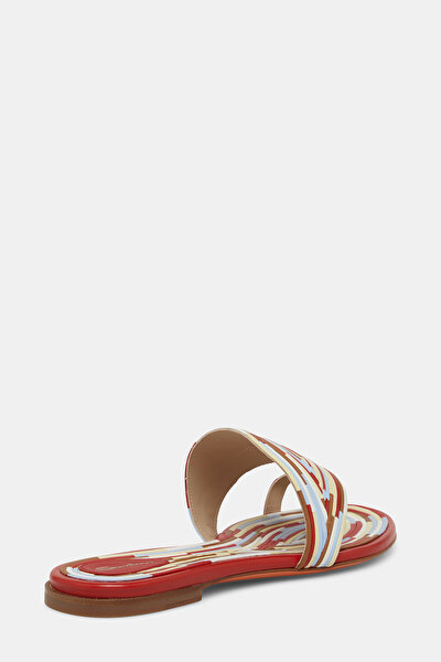 YELLOW LEATHER SLIPPER 3