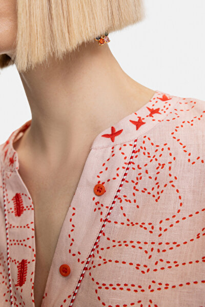 RED LONG SLEEVE SHIRT 8