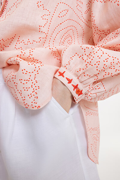 RED LONG SLEEVE SHIRT 9