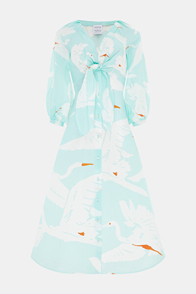 WHITE SHORT SLEEVE DRESS 5