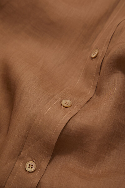 CAMEL LONG SLEEVE SHIRT 4