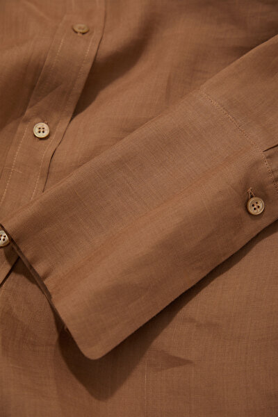 CAMEL LONG SLEEVE SHIRT 5