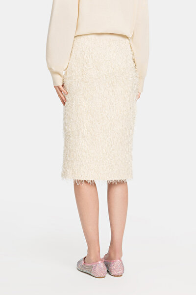 ECRU MIDI SKIRT 3