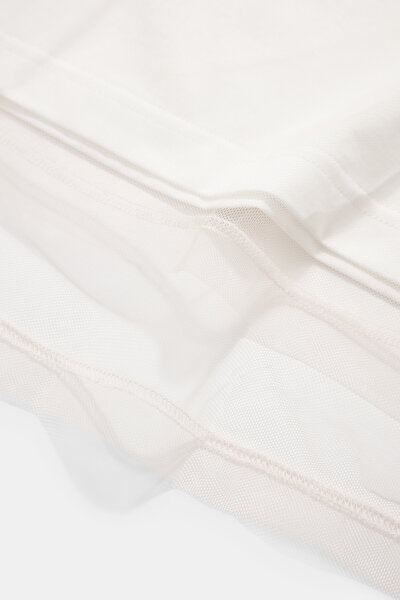 POWDER BASIC / ROUND NECKLINE SHORT SLEEVE TSHIRT 9