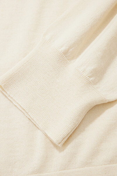 ECRU POLO NECK KNITWEAR 8