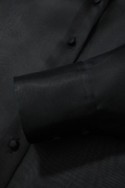 BLACK LONG SLEEVE SHIRT 4