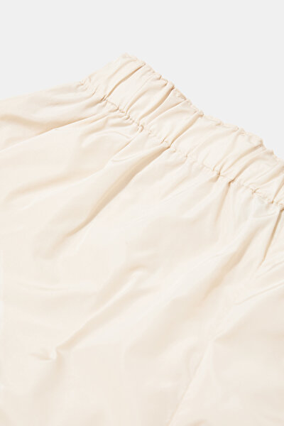 ECRU WIDE LEG TROUSERS 10