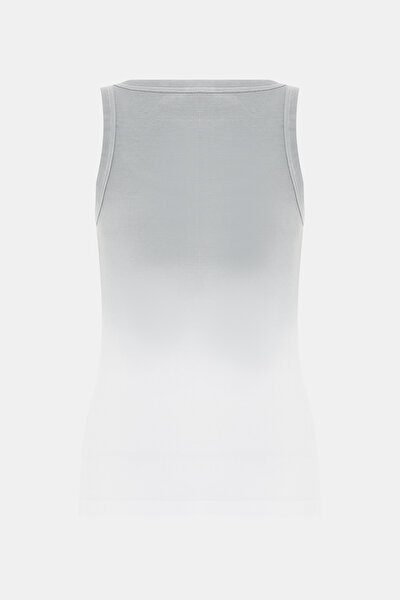 GRİ DEGRADE KOLSUZ T-SHIRT 5