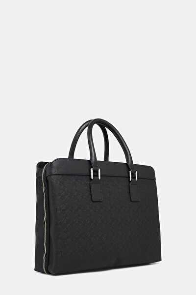 BLACK MONOGRAM BAG 3