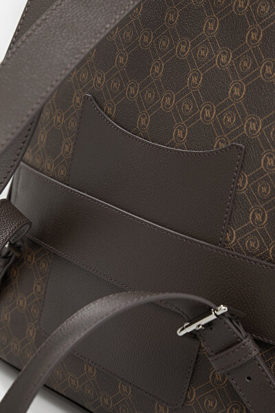 BEIGE MONOGRAM BAG 4