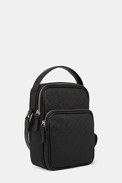 BLACK MONOGRAM BAG 3