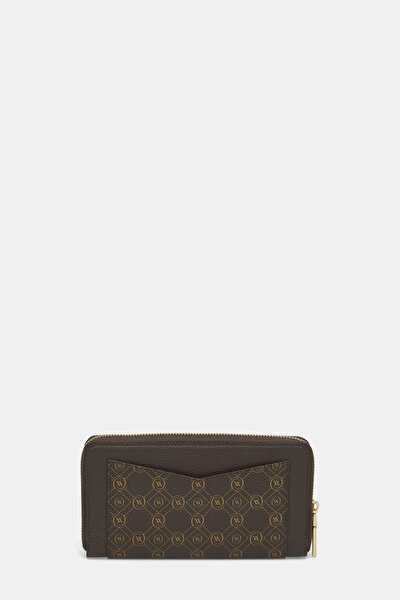 RED MONOGRAM LEATHER WALLET 3