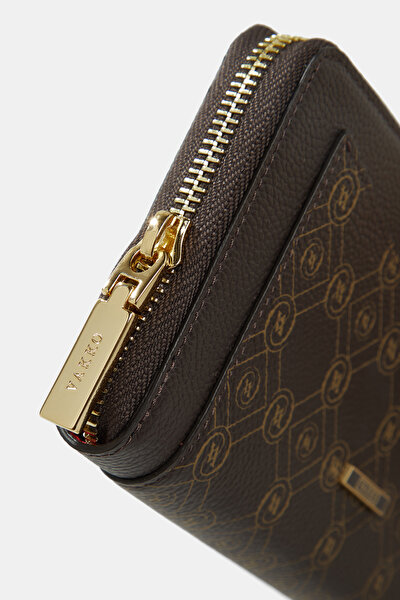 RED MONOGRAM LEATHER WALLET 4