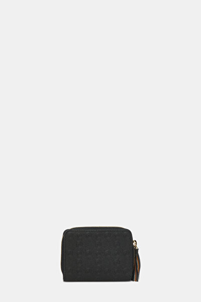 BLACK MONOGRAM WALLET 3