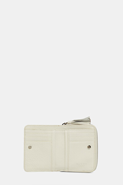 CREAM MONOGRAM WALLET 4