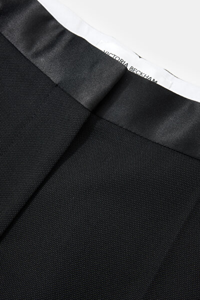 BLACK STRAIGHT CUT TROUSERS 3