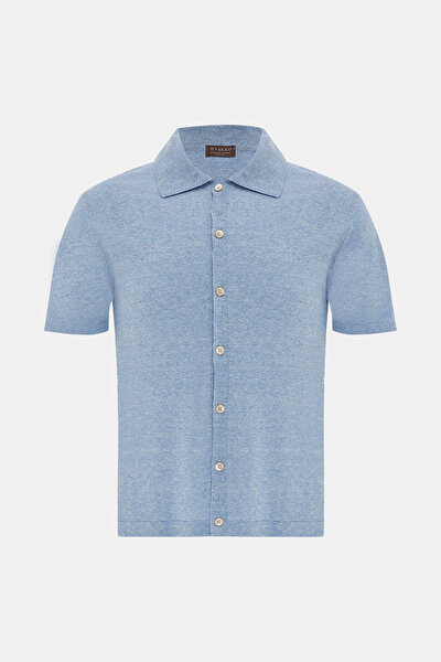 MAVİ KISA KOLLU T-SHIRT 5