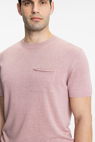 GÜL KURUSU O YAKA KISA KOLLU T-SHIRT 4