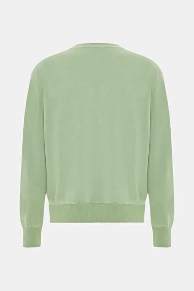 YEŞİL O YAKA SWEATSHIRT 5