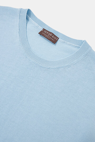 MAVİ O YAKA KISA KOLLU T-SHIRT 3