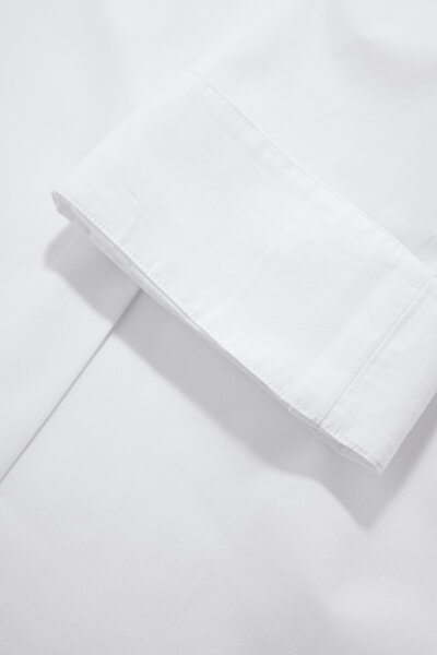 WHITE 3/4 SLEEVES SHIRT 4