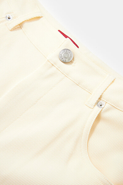 ECRU WIDE LEG TROUSERS 3