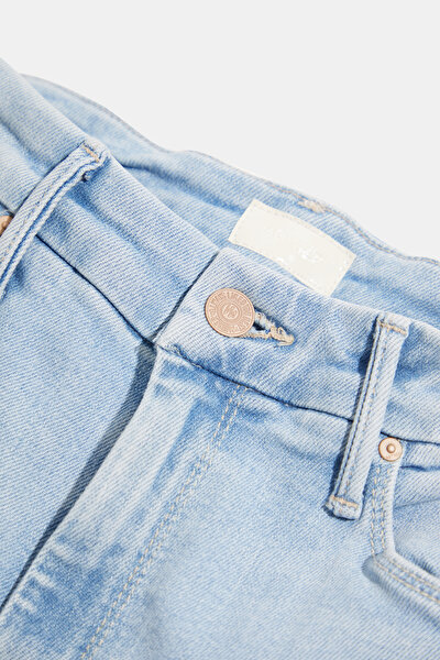LIGHT BLUE WIDE LEG TROUSERS 5