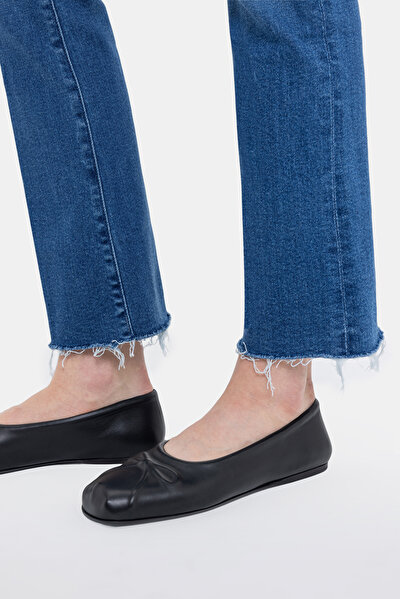 BLUE STRAIGHT CUT TROUSERS 10