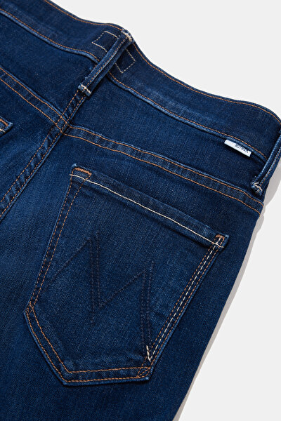 NAVY BLUE STRAIGHT CUT TROUSERS 5