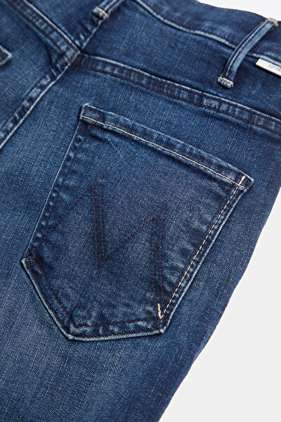 NAVY BLUE STRAIGHT CUT TROUSERS 5