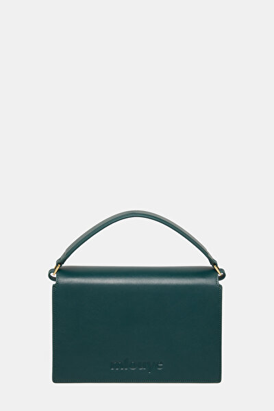 GREEN LEATHER BAG 4