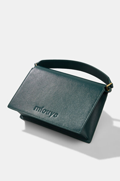 GREEN LEATHER BAG 5