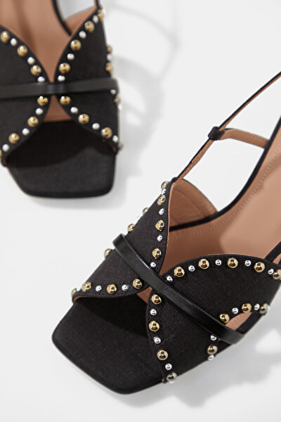 BLACK LEATHER SHOES 4